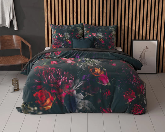 Dekbedovertrek Elodie - Zwart