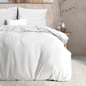 Dekbedovertrek DH Flanel Mendez - Wit