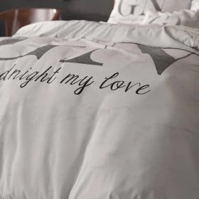 Dekbedovertrek Goodnight - Zilver