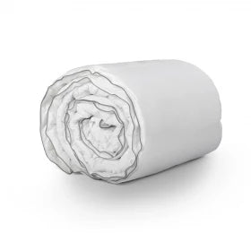 Percal Katoen Touch Enkel Dekbed Wit