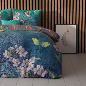 Brenda Dekbedovertrek - Blauw