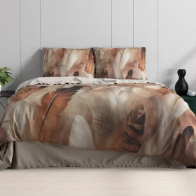 Dekbedovertrek Feathura - Taupe