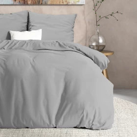 Dekbedovertrek DH Flanel Mendez - Grijs