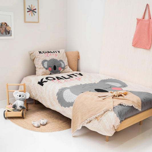 Koality Sleep Dekbedovertrek - Zand