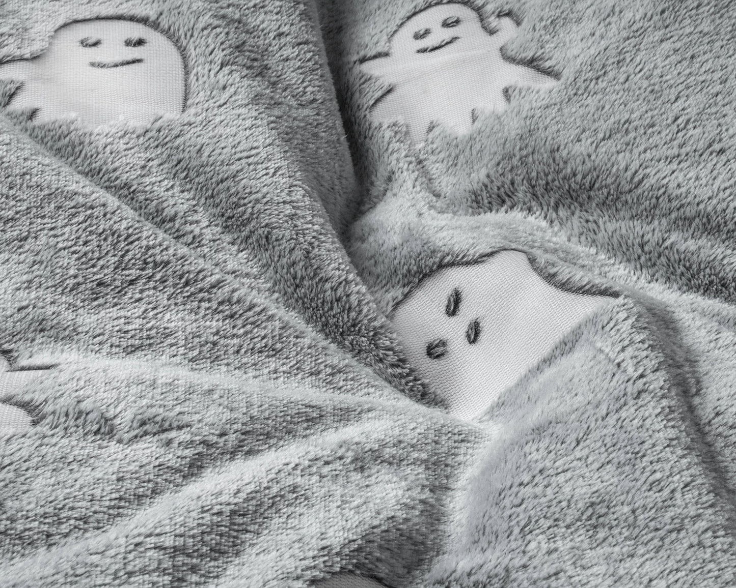 Glow in the dark Dekbedovertrek - Grijs