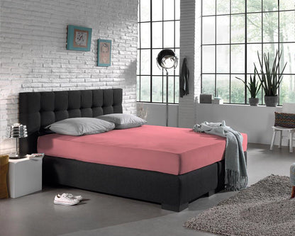 Dreamhouse Enkel Jersey Hoeslaken - Roze