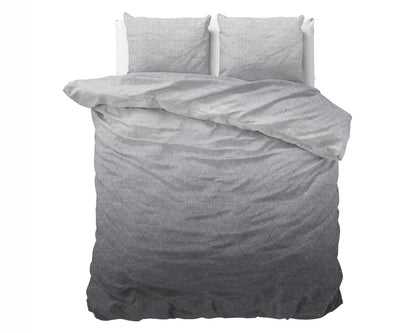 Dekbedovertrek DH Flanel Quinn - Antraciet