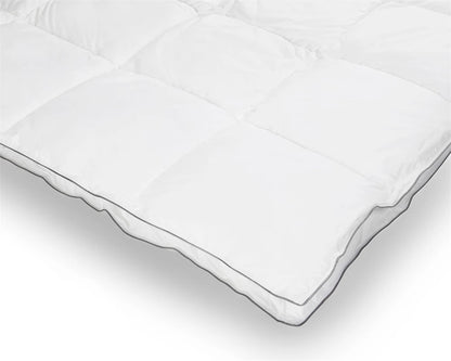 Percal Katoen Touch Enkel Dekbed Wit