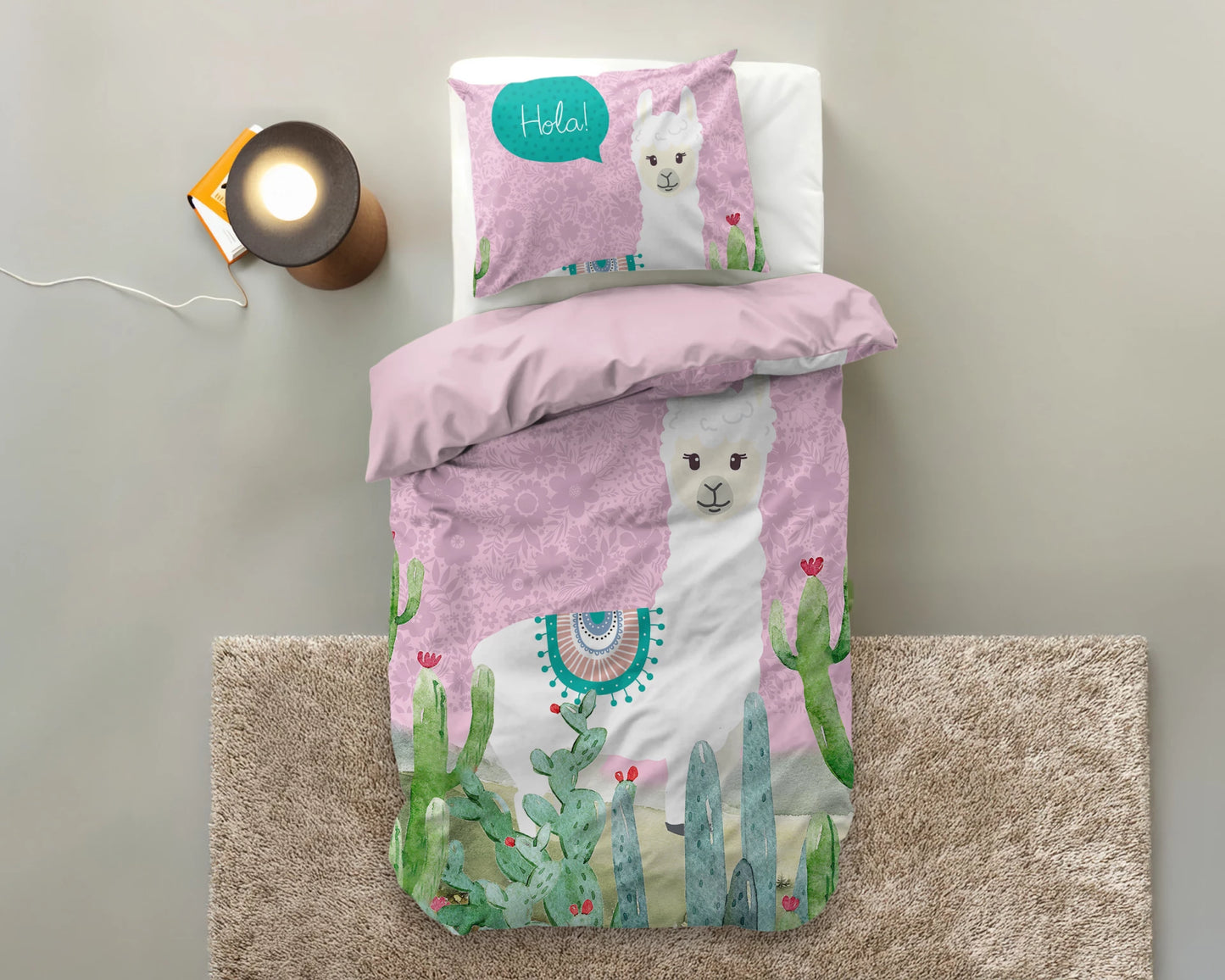 Alpaca Adventure Dekbedovertrek Kids
