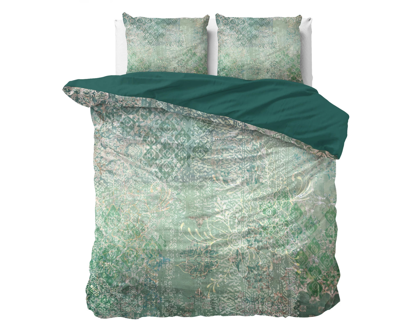 Dreamhouse Wild Dekbedovertrek- Dakar groen
