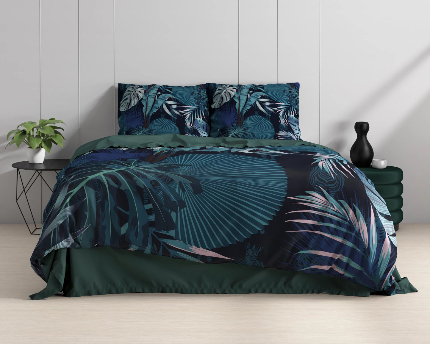 Dreamhouse Wild Dekbedovertrek– Edvard Blauw