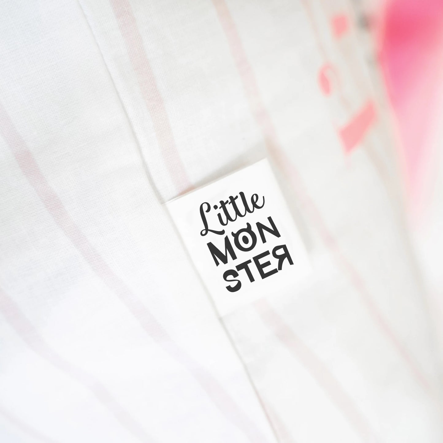 I'm a Seahorse dekbedovertrek - Wit