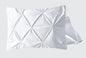Elegant Velvet Pintuck Kussenslopen – Wit