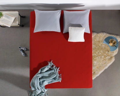 Dreamhouse Enkel Jersey Hoeslaken – Rood