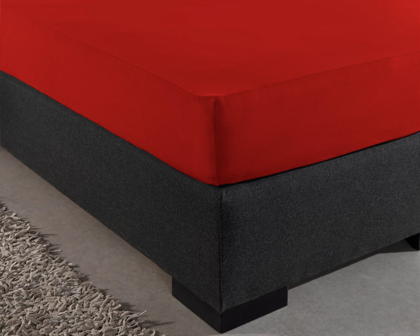 Dreamhouse Enkel Jersey Hoeslaken – Rood