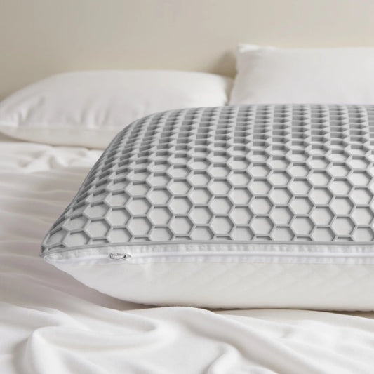 Rebound Traagschuim Kussen Grijs